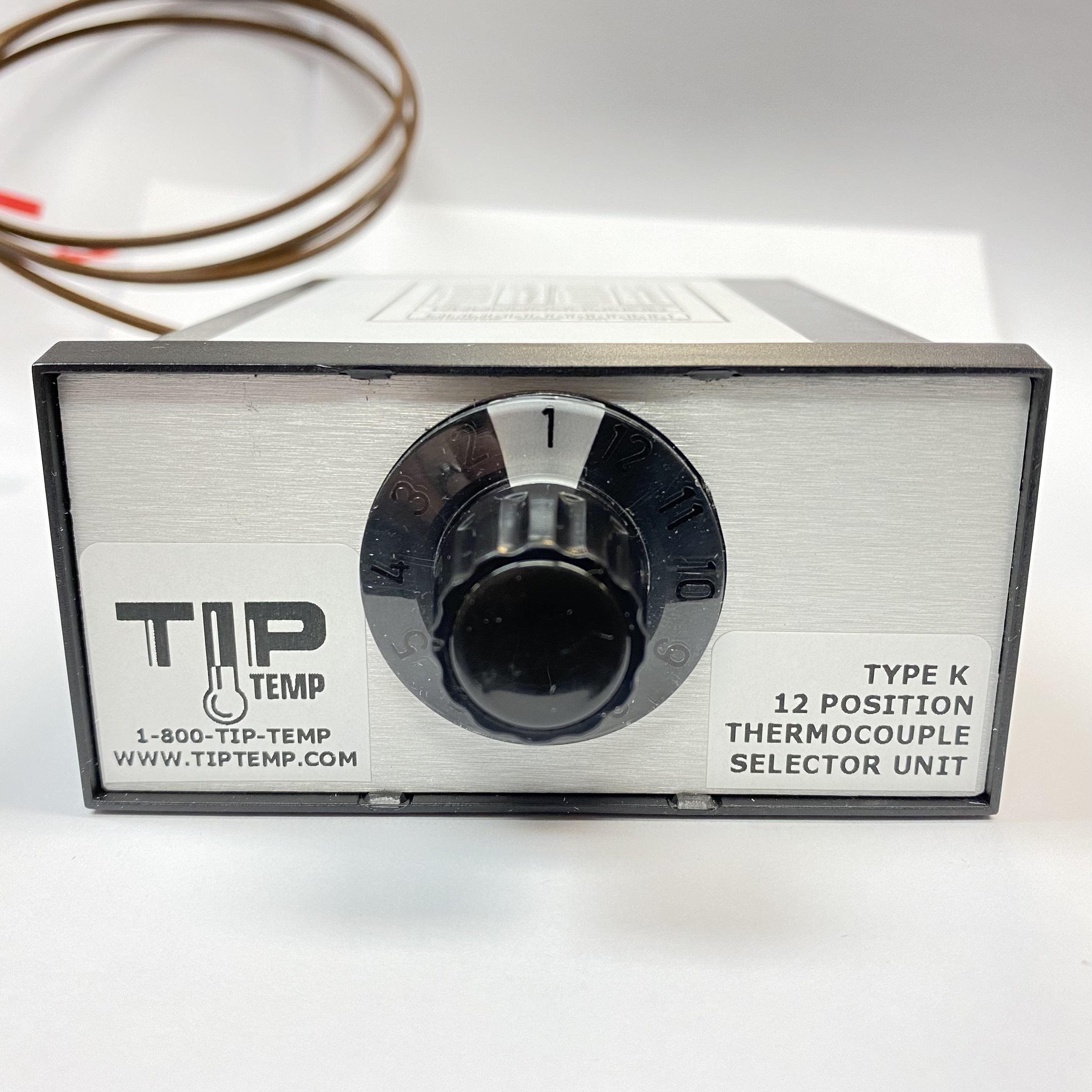 Type K Thermocouple Selector Switch 12 Position
