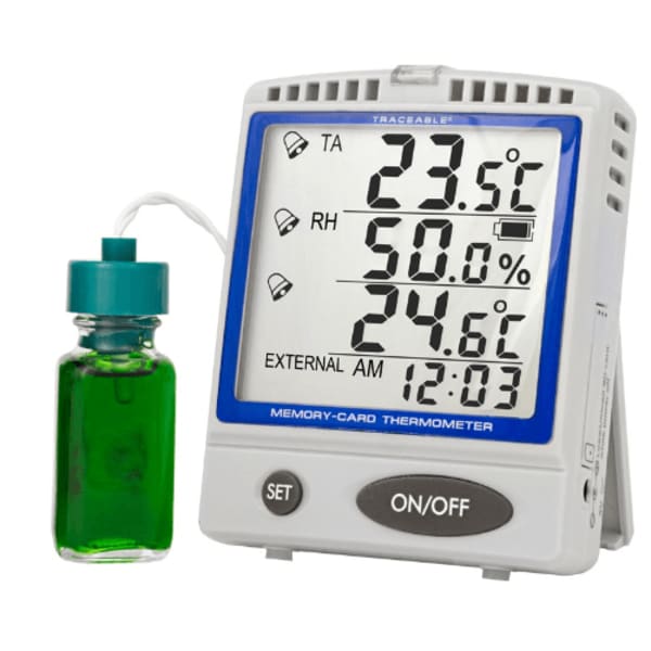 Traceable® High-Accuracy Refrigerator/Freezer Thermometers with Calibration