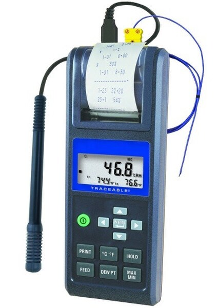 Temperature Traceable Humidity Meter