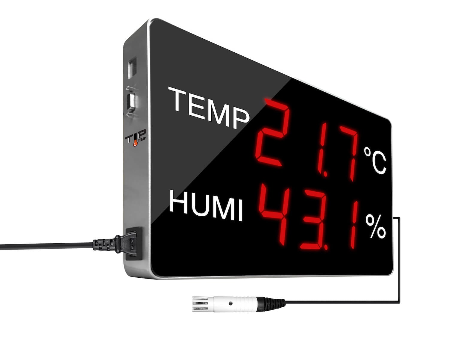 Jumbo Display Humidity & Temperature Meter